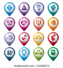 Valentines and Love Pointer Icons