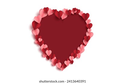 valentines, mothers day big Heart design