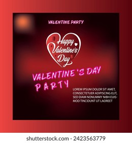 valentines party fler design in 2024