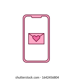 El teléfono de San Valentín envió un mensaje