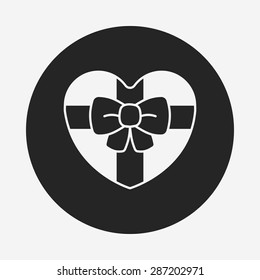 valentine's present icon