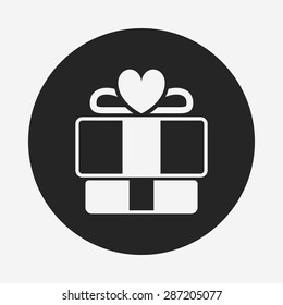 valentine's present icon