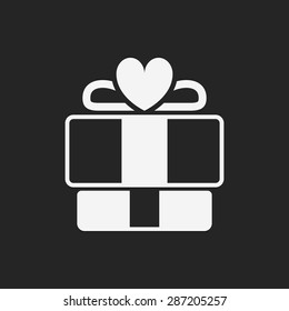 valentine's present icon