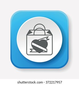 valentine's present icon