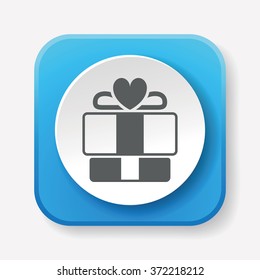 valentine's present icon