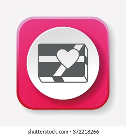 valentine's present icon