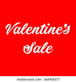 Valentine's sale card