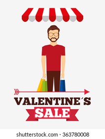 valentines sale design 