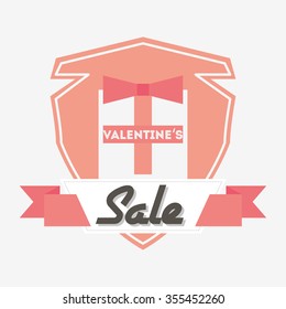valentines sale design, vector illustration eps10 graphic 