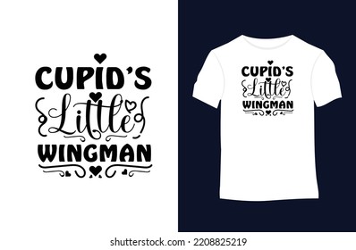 Valentines saying and quote vector t-shirt design. Suitable for tote bags, stickers, mugs, hats, and merchandise