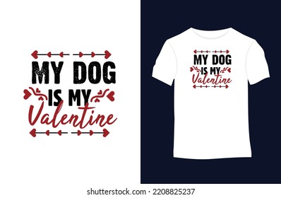 Valentines saying and quote vector t-shirt design. Suitable for tote bags, stickers, mugs, hats, and merchandise