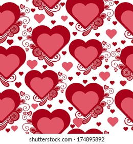 valentines seamless pattern