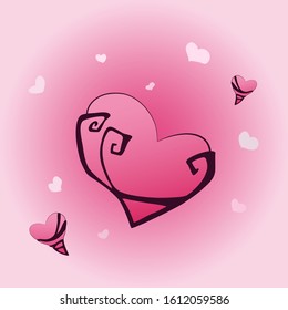 Valentine's set, tree of love