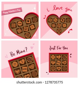 Valentine's Square Greetings