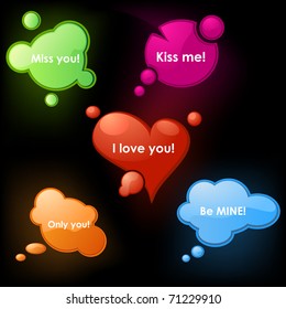 Valentine's stickers