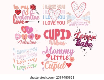 Valentines Sublimation Vector Bundle Design 