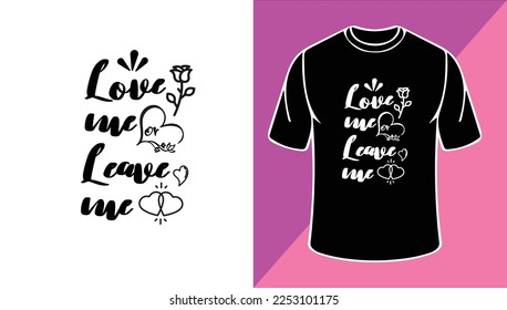 Valentines t shirt design for 14 february