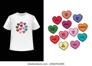 valentines t shirt design, self love t shirt design