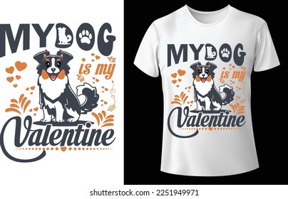  Valentine's T Shirt Design Vector
