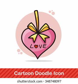 valentines tag doodle