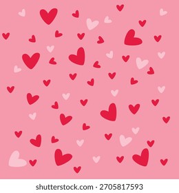 Valentins Schablonendesign mit Liebeselement und modernem Stil. Bearbeitbare Datei 