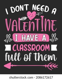 Valentines t-shirt design. Easy to editable. and high quality file.