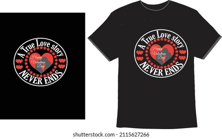 valentines t-shirt design eps file