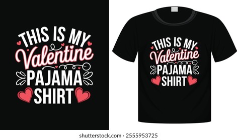 Valentine's T-Shirt Design For Print Ready