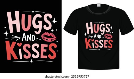 Valentine's T-Shirt Design For Print Ready