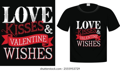 Valentine's T-Shirt Design For Print Ready