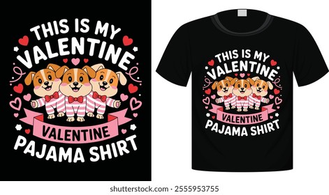 Valentine's T-Shirt Design For Print Ready