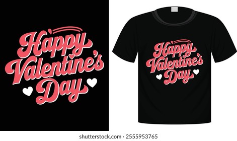 Valentine's T-Shirt Design For Print Ready