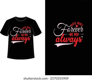 Valentines t-shirt design vector image