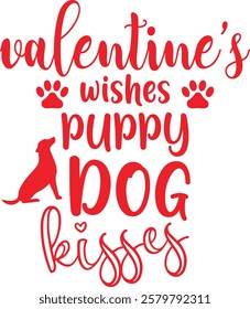valentine's Typography Design. Printing For Tshirt, Sweatshirt, Mug, Banner, Poster etc.