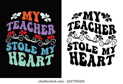 Valentines Typography  T-shirt Design Vector.
