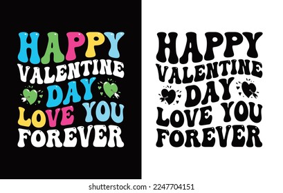 Valentines Typography  T-shirt Design Vector.
