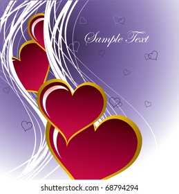 Valentines Vector Background. Eps10 Format.