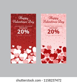 Valentines Voucher Discount Template