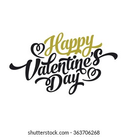 valentins day happy text vector typography heart love letter gold cheerful valentines day fingers drawing vector typing design valentins day happy text vector typography heart love letter gold classic