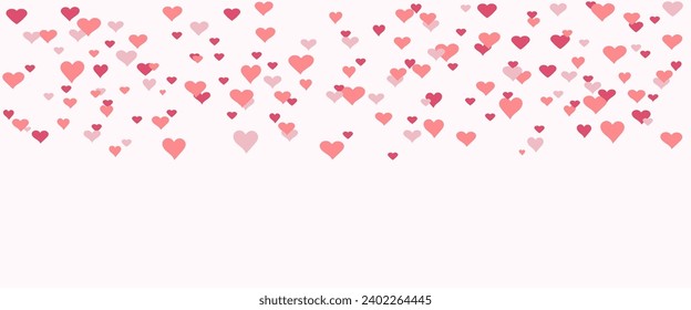 Valentin's Day. Heart form. Design element for wallpapers, wedding invitations, greeting cards, valentine cards. Vector illustration. EPS 10