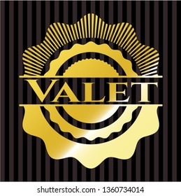 Valet golden emblem