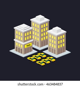 valet parking in a big city