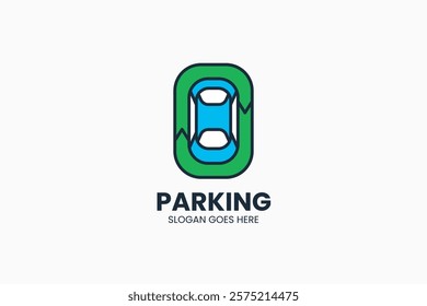 Valet Parking Logo. Vector Illustration