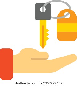 Icono vectorial de estacionamiento de valet. Se puede usar para imprimir, móviles y aplicaciones web.