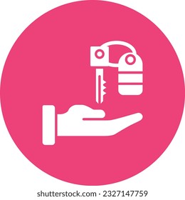Valet Parking vector icon. Can be used for printing, mobile and web applications.