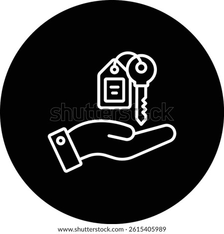 Valet Parking vector icon. Can be used for printing, mobile and web applications.