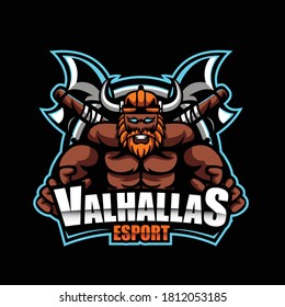 The Valhallas Esport depicts the viking as well-built