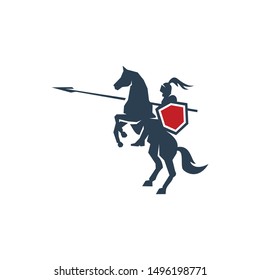 Valiant Hero Vector Design Template