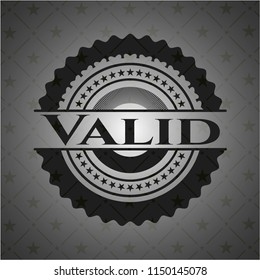 Valid black badge
