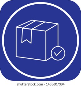 Valid Delivery of Package Check icon for your project
